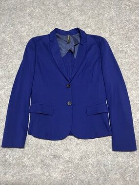 Marc Cain Cobalt Blue Tailored Blazer